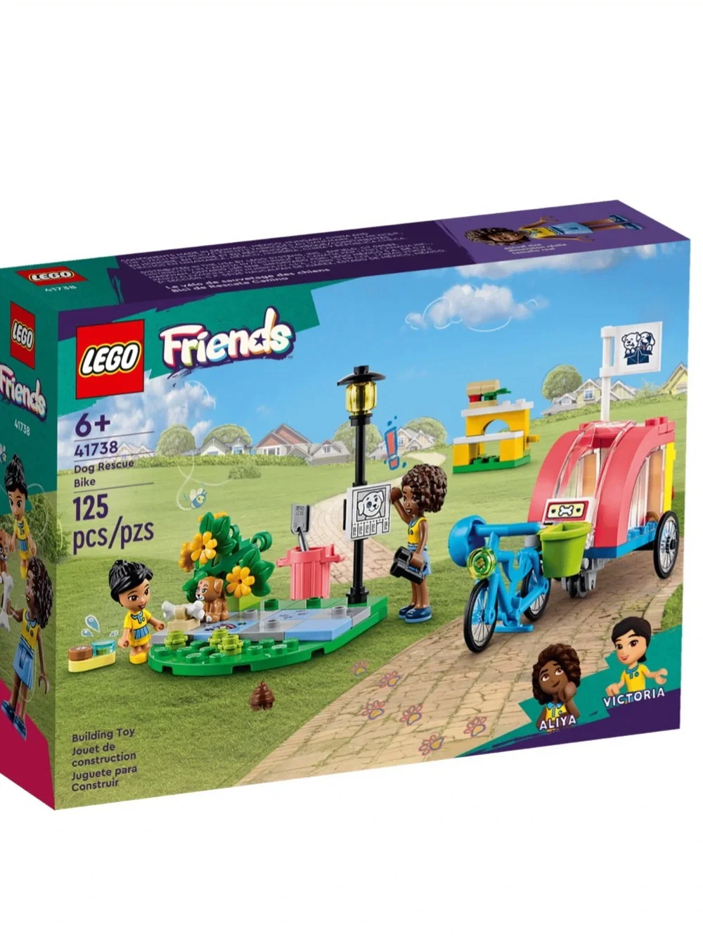 LEGO Friends Dog Rescue Bike 41738